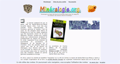Desktop Screenshot of mineralogie.org