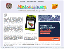 Tablet Screenshot of mineralogie.org